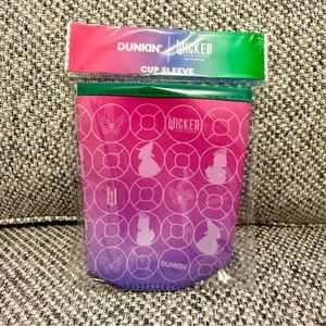 Dunkin' Pink and Purple Cup Sleeve